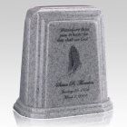 Remembrance White Marble Cremation Urn